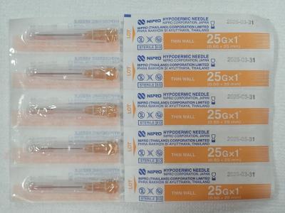 Needle disposable NO 25 x 1 นิ้ว