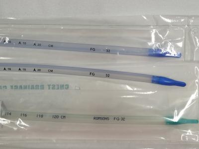 Thoracic catheter straight No 32